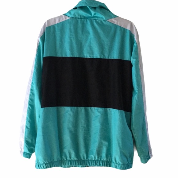 Pink VS Y2K Anorak zip up teal & black jacket - Picture 2 of 6